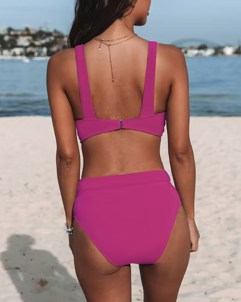 Bikini uniti a vita alta