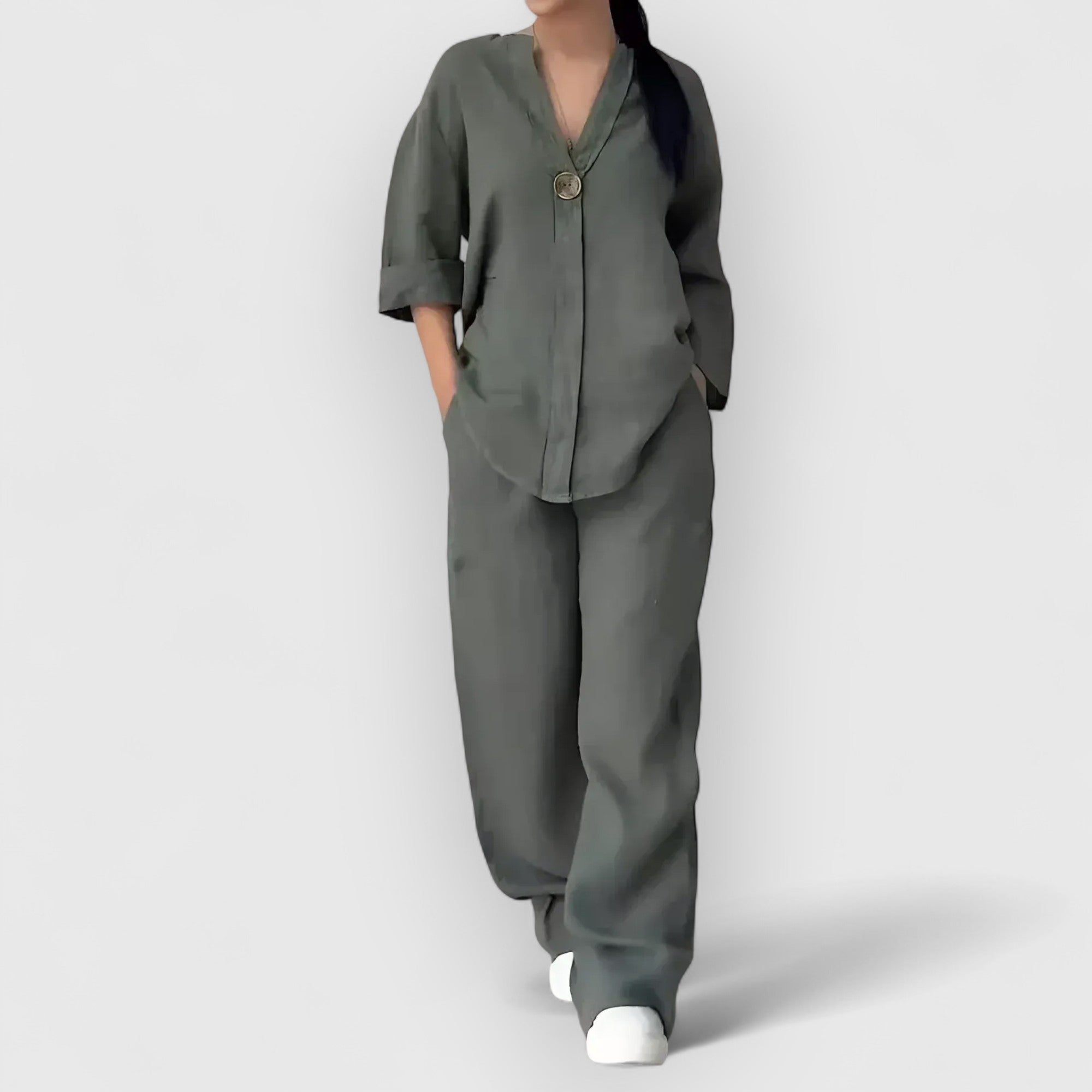 Celeste | Margherita – Tvådelat linneset i avslappnad, elegant stil