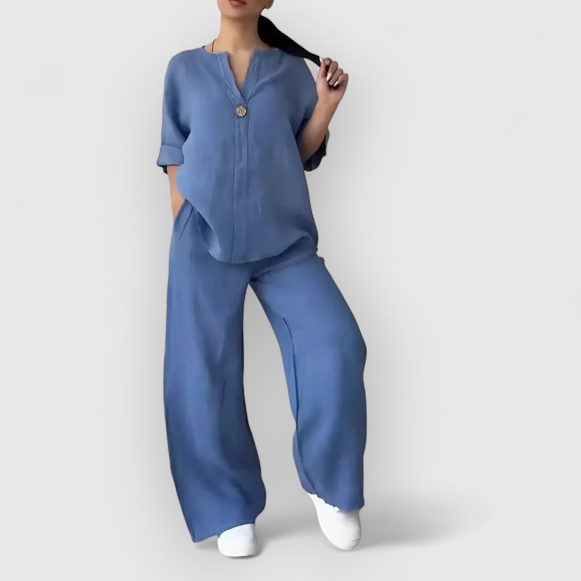 Celeste | Margherita – Tvådelat linneset i avslappnad, elegant stil
