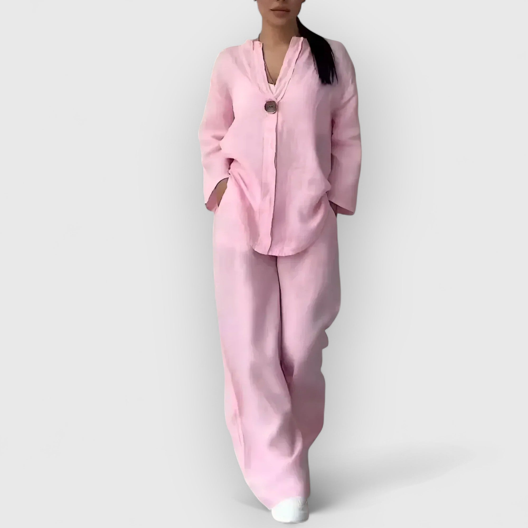 Celeste | Margherita – Tvådelat linneset i avslappnad, elegant stil