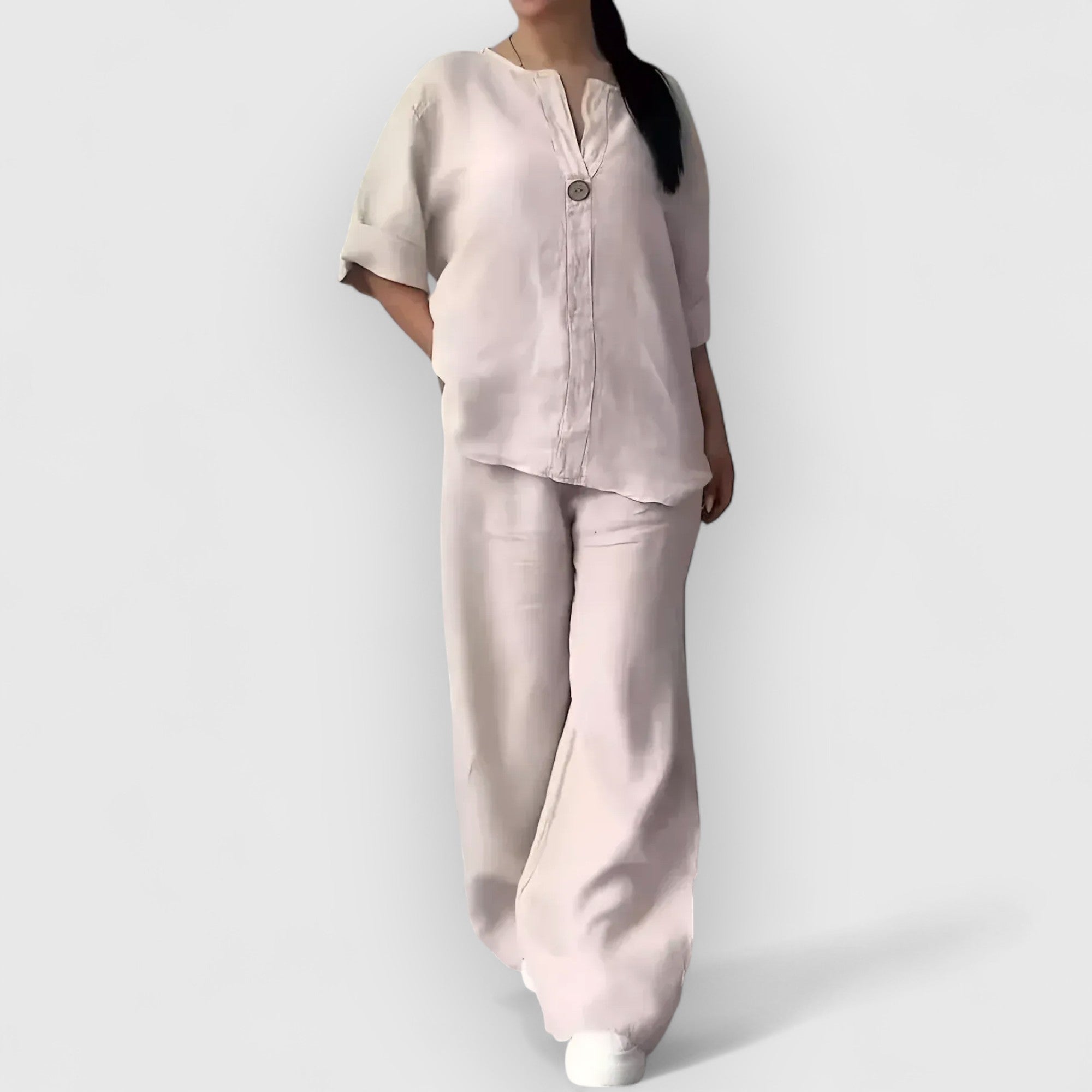Celeste | Margherita – Tvådelat linneset i avslappnad, elegant stil