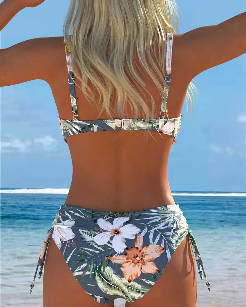 Bikini Due Pezzi Con Motivo Stampato – Tendenza