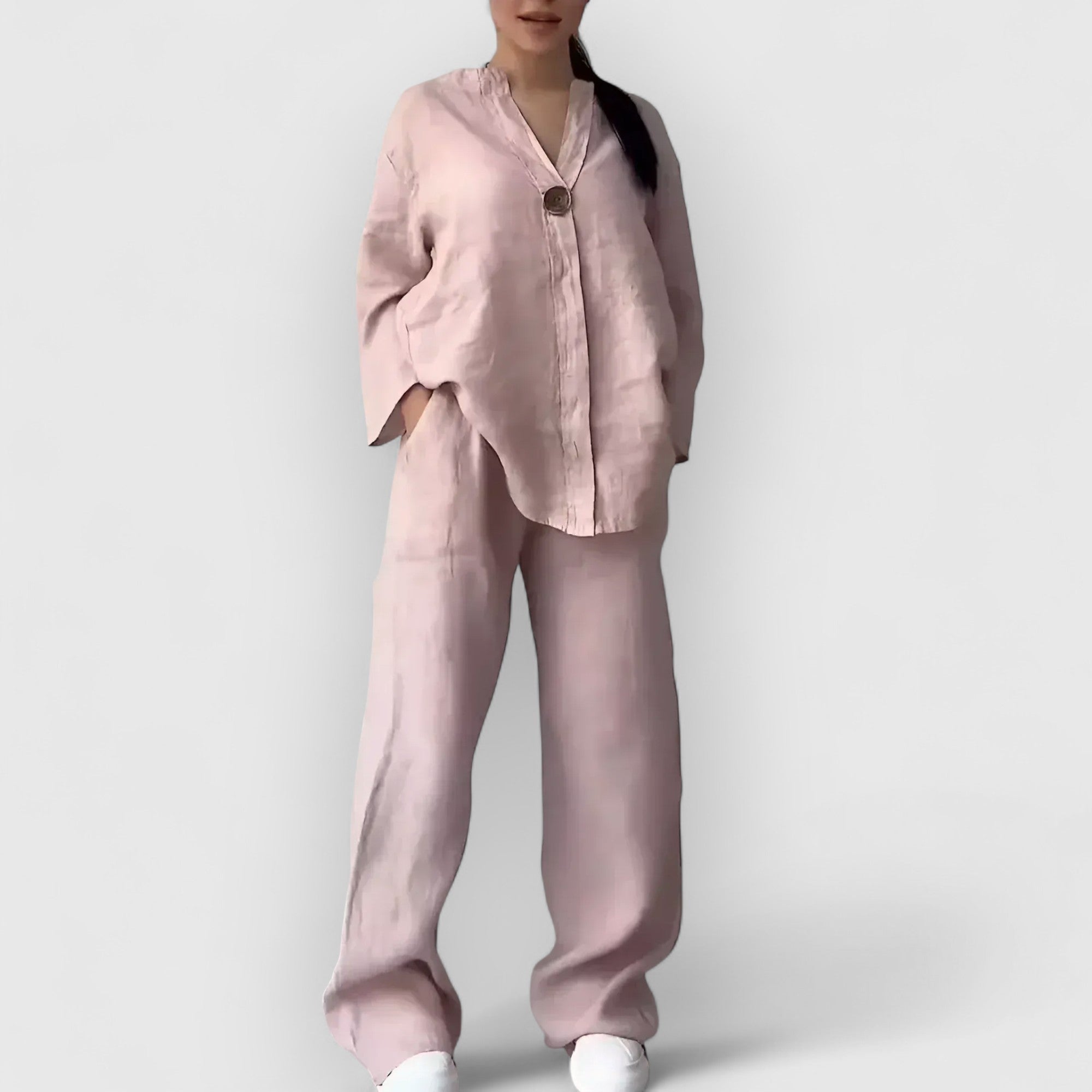 Celeste | Margherita – Tvådelat linneset i avslappnad, elegant stil